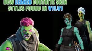 Brainiac is an uncommon outfit in fortnite: Fortnite Skin Styles Leaked Ghoul Trooper Brainiac Raptor Return