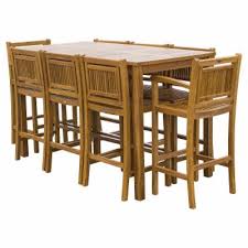Orleans teak round 5 piece bar height patio dining set. Balcony Bar Height Patio Dining Sets Hayneedle