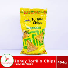 If all the chip factory makes is those chips and maybe some corn tortillas, those are probably pretty safe to eat for anyone who's avoiding gluten. 1 Bag Of Zanuy Tortilla Chips Gluten Free 454g Lazada Ph