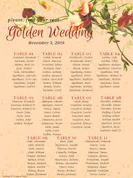 Maroon Floral Vintage Spring Formal Seating Chart Andrea Canvas Artwork