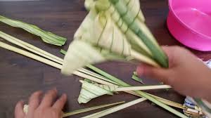 Teknik yang ditunjukkan adalah ketupat palas ialah makanan popular ketika sambutan aidilfitri dan aidiladha di kelantan. Cara Balut Ketupat Jantan Daun Palas Minyak Youtube