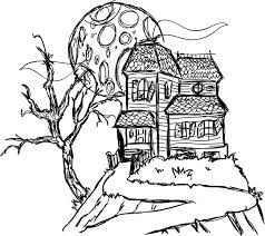 See more ideas about haunted house drawing, house drawing, halloween art. How To Draw A Scary Haunted House