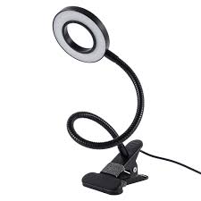 Hotbest Led Clip Reading Light Book Light Clip On Beside Bed Table Desk Lamp Walmart Com Walmart Com