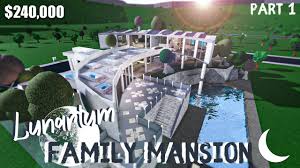 Bloxburg Lunarium Family Mansion House Build Roblox Part 1 2 Youtube Touring one of bloxburg's biggest and expensive mansions. bloxburg lunarium family mansion house build roblox part 1 2