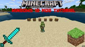 Once you get one or more minecraft mods, it is time to install it or them. How To Install Mods In Minecraft Windows 10 Edition Youtube