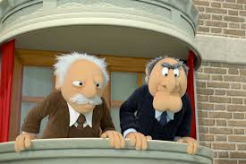 Waldorf statler enkel will wie ich sein muppets motiv 9 blechschild metallschild schild gewölbt metal tin sign 20 x 30 cm. Atl And 29 Statler And Waldorf Peachtree Hoops