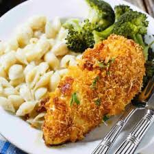 Recette Escalopes De Poulet Au Parmesan Ww Un Delice De 3 Sp Recette Escalope De Poulet Recette Escalope Filet Poulet