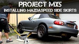 Carid.com has been visited by 100k+ users in the past month Project Mx5 Wrap Update Installing Mazdaspeed Side Skirts Youtube