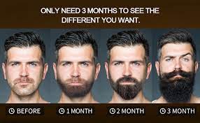 The first month of growth always comes with a few surprises, which is where we come in. Beard Growth Oil With Biotin Caffeine For Men Beard Growth Serum Stimulate Beard Growth Promote Hair Regrowth Facial Hair Treatment Full Longer Masculine Thick Male Beard Gift Amazon Ca Beauty Personal