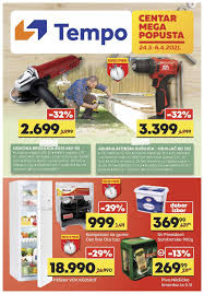 Posts about tempo katalog written by katalogakcijanet. Tempo Akcija Kuda U Kupovinu Mart Katalog 24 03 2021 06 04 2021 21223