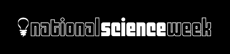 Qamcom at science week 2021. Logos Graphics National Science Week