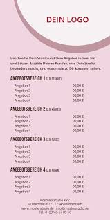 * schülerin und studentin zahlen für ipl ganzkörper nur 125,00€. Flyer Kosmetik Perfekter Teint Institusflyer Mit Individuellem Eindruck
