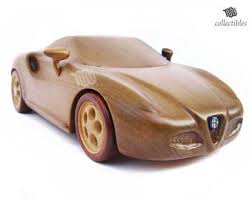 Lancia Aurelia B24 1958 Wood Handmade Replica Collectible In 2020 Alfa Romeo Mini Jeep Toy Car