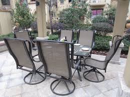 The perfect dining set for your patio should be stylish, durable, and comfortable. Amazon Com Grand Regent 7pc Outdoor Swivel Patio Dining Set Seats 6 Price Does Not Outdoor Dining Furniture Patio Dining Furniture Modern Patio Furniture