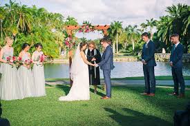 The band that evening was awesome! Fairchild Tropical Botanic Garden Garden Wedding Venues Miami