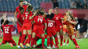 Usa stunned by jessie fleming penalty as canada reach olympic soccer final. Soccer U S And Canada Set Up Semi Final Date With Shootout Wins Reuters