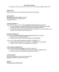 Cv Template Psychology Resume Format Resume Template Good Resume Examples Psychology