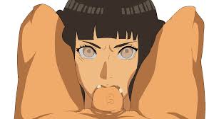 funhentaiparody, hyuuga hinata, boruto: naruto next generations, naruto  (series), animated, animated gif, highres, 1boy, 1girl, ahegao, cheating  (relationship), cum, cum in mouth, fellatio, head between thighs, hetero,  looking at viewer, mature female,