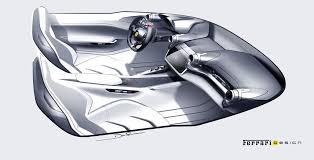 Ferrari Gtc4lusso A Formula Racer For Four Auto Design Automobile Interior Design Concept Car Interior Car Interior Sketch