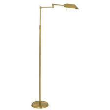 Holtkoetter Antique Brass Halogen Swing Arm Floor Lamp 42781 Lamps Plus Swing Arm Floor Lamp Floor Lamp Led Floor Lamp