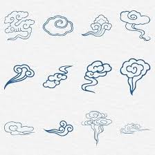 中国风祥云古典元素163款-爱设计爱分享c