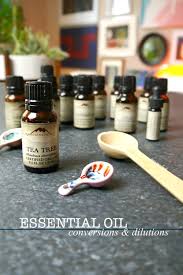 Essential Oil Conversions And Dilutions Jenni Raincloud