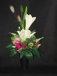 Bouquet Fleurs Artificielles Pour Decoration Ou Tombe Cimetiere Fleurs Artificielles Nearshop Belgium