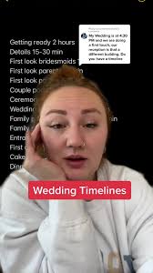 Wedding Timeline for 4 Pm Ceremony with Dress Change