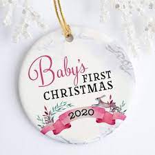5 out of 5 stars with 1 ratings. 13 Best Baby S First Christmas Ornaments 2020 Personalized Baby Ornaments
