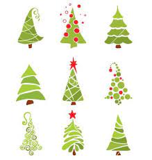 Christmas Trees Vector Art Download Trees Vectors 306266 Christmas Cards Christmas Art Christmas Crafts