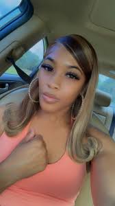 Ash blonde with low lights!!! Swooped and flipped…