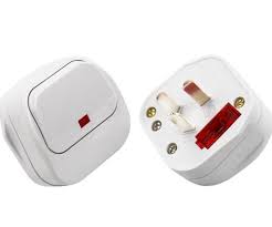 1 Australian New Zealand 3 Pin Diy Rewireable Plug 250v 10a W Main Power Switch Led Indicator With 10a Fuse Plugs Led Indicator Electronic Products