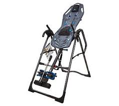 Teeter Fitspine X3 Inversion Table With Flextech Bed Qvc Com In 2020 Inversion Table Inversions No Equipment Workout