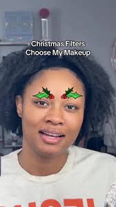 These Christmas filters never fail to amaze me😭🎄