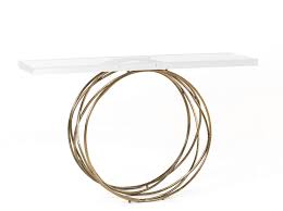 Acrylic console table puts itself in disguise but still know how to find the way to show people its beauty. Rectangular Acrylic Console Table Halo By Ginger Jagger
