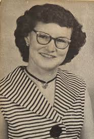 In the Roundhouse, 1940s. My mom is in the middle. Others?