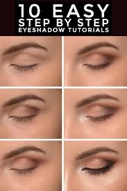 Expert Eyeshadow Tutorials 10 Step By Step Videos That Show You How To Apply Eyesh Eyeshadow Tutorial For Beginners Everyday Eye Makeup How To Apply Eyeshadow