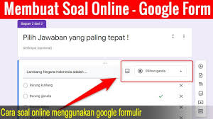 Cara Import Soal Word Ke Google Form Youtube