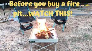 Check spelling or type a new query. Review The Best Portable Fire Pit Fireside Outdoor Pop Up Pit Youtube