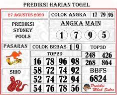 Pin Di Prediksi Sydney