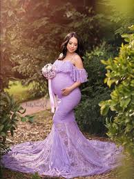 We even have fun maternity jumpsuits that put a fresh spin on the classic baby shower outfit. New Maternity Dress Photography Sling Off Shoulder Chiffon Lace Long Pregnancy Fish Tail Dress Baby Shower Dress For Photoshoot Dresses Aliexpress