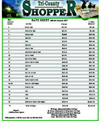Tri County Shopper Display Ads Rates