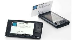 Often, a good sales person will return from a convention or show with hundreds. Digital Job Profiling Pitrec Business Card Scanner