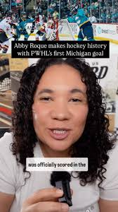 The PWHL had their first Michigan goal this week, scored by New York Siren  and silver medalist Abby Roque! #pwhl #newyorksirens #womenssports  #womenshockey #nhl #icehockey #womenshockey #abbyroque ...