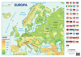 Harta Europei Planse Educationale