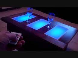 The light oak finish of this coffee table will add the perfect accent to your home crafted of wood Coffee Table Led Lights Unusual Modern Furniture Led Lights Solar Energy Panels Advantages Of Solar Energy