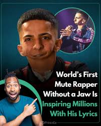 Meet the groundbreaking rapper who's defying expectations by creating  powerful music without a jaw. His story is one of resilience and creative  expression that's touching hearts worldwide. Learn how his unique approach