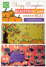 These rainbows quotes are also great to display all year and not only for st. 10 Chirpy Pumpkin Bulletin Board Ideas Guide Patterns