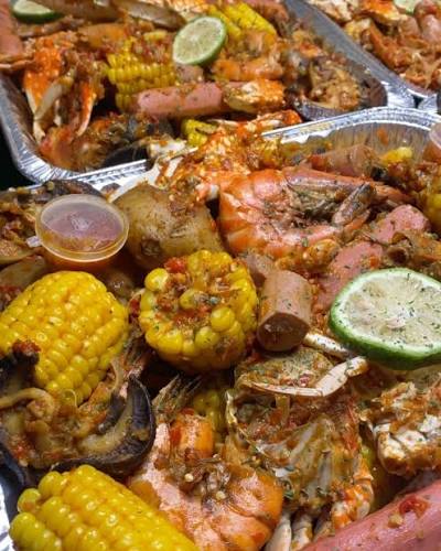 Seafood platter