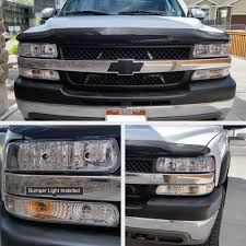 Led fog lights allow drivers to get through an entire night of driving without worrying about safety as the road is lit with bright intensive light. Matte Black Housing Vipmotoz Front Bumper Fog Light Assembly For 2003 2006 Chevy Avalanche Silverado 1500 2500 3500 Driver And Passenger Side Light Lighting Accessories Boberstroy Signal Light Assemblies